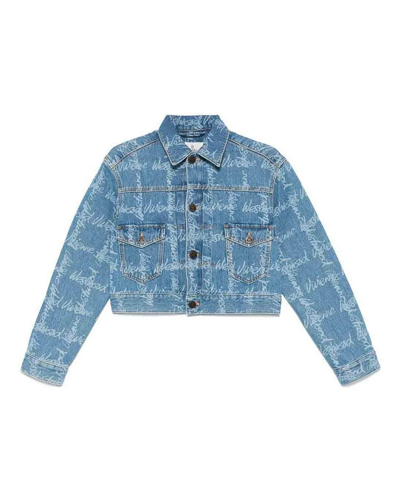 Vivienne Westwood Jeansjacke - Helles Jeansblau Helles