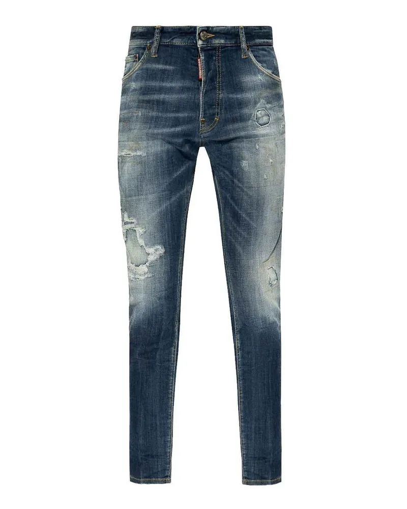 Dsquared2 Shorts - Helles Jeansblau Helles