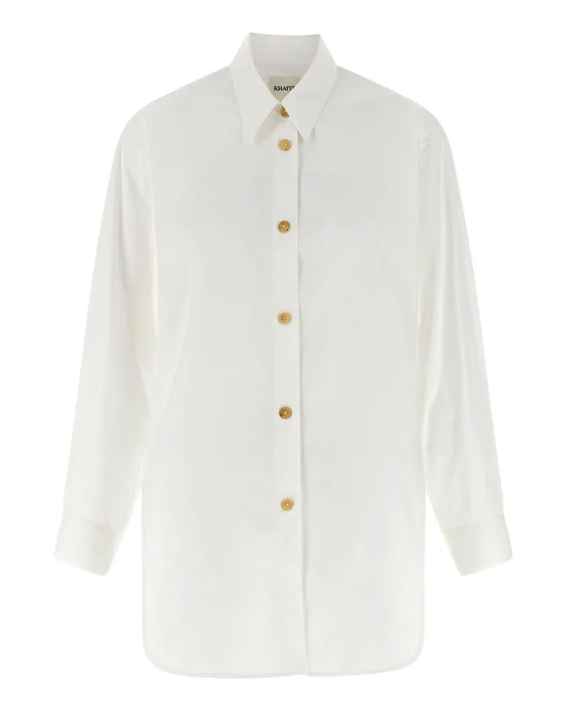KHAITE Hemd - Weiß Weiß