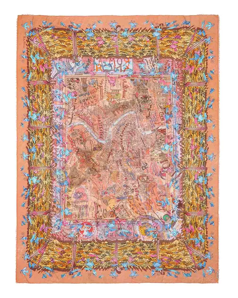 Faliero Sarti Schal - Bunt Bunt