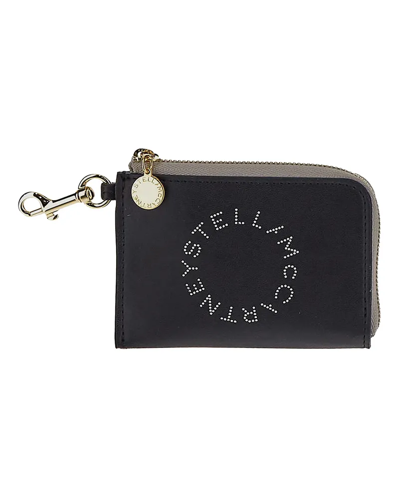 Stella McCartney Portemonnaie - Schwarz Schwarz