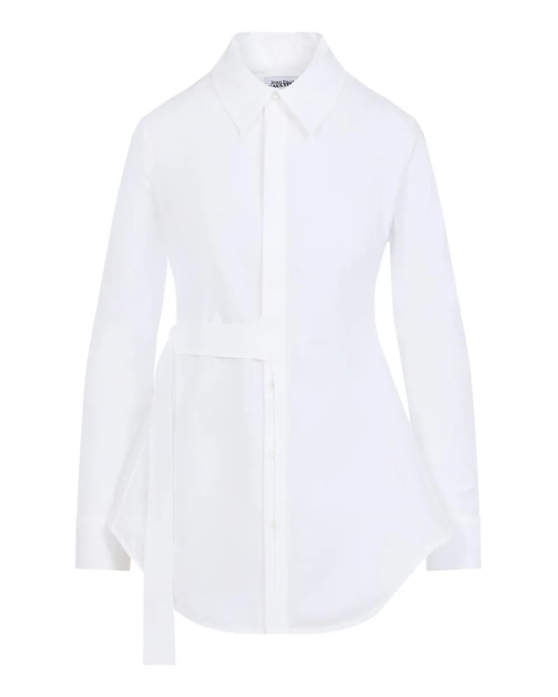 Jean Paul Gaultier Hemd - Weiß Weiß