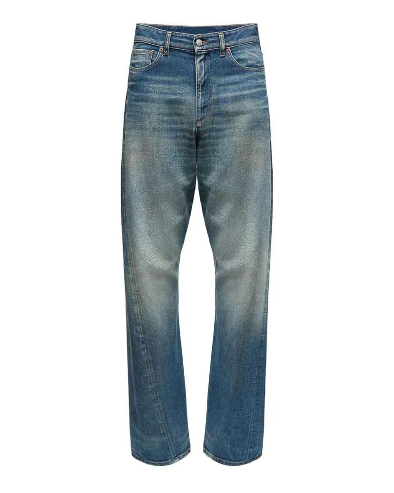 Maison Margiela Bootcut Jeans - Blau Blau