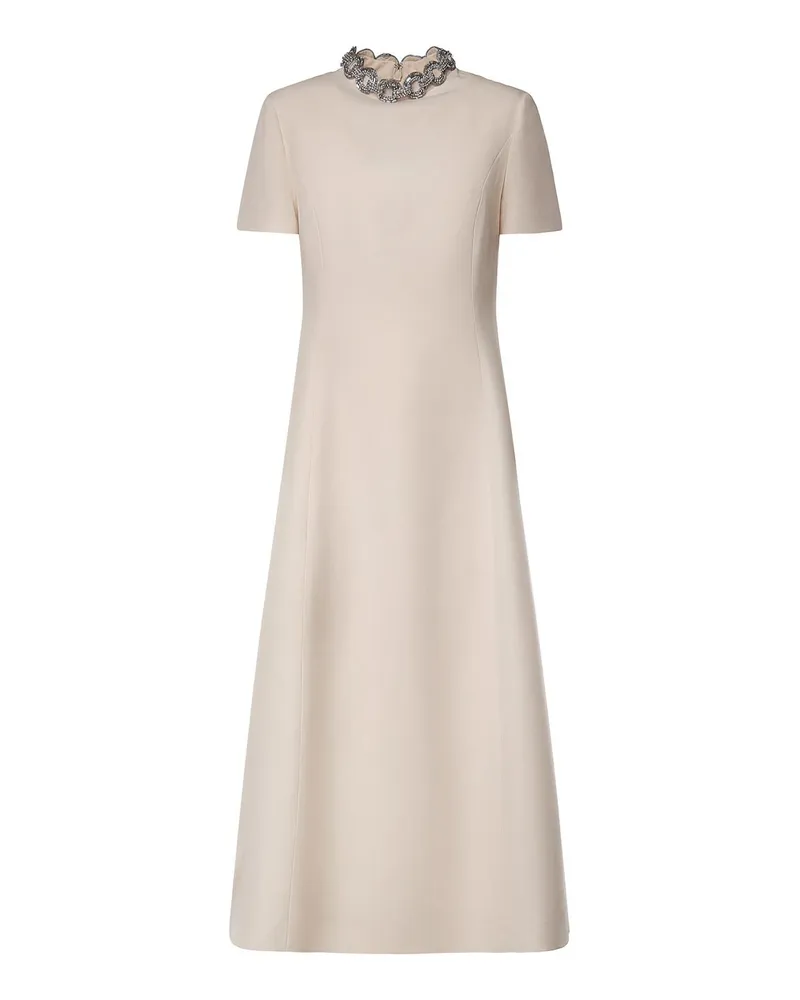 Valentino Garavani Knielanges Kleid - Creme Creme