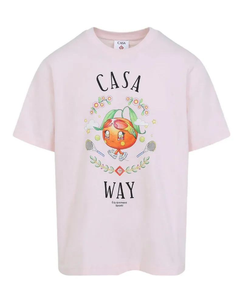 Casablanca Paris T-Shirt - Nude Nude