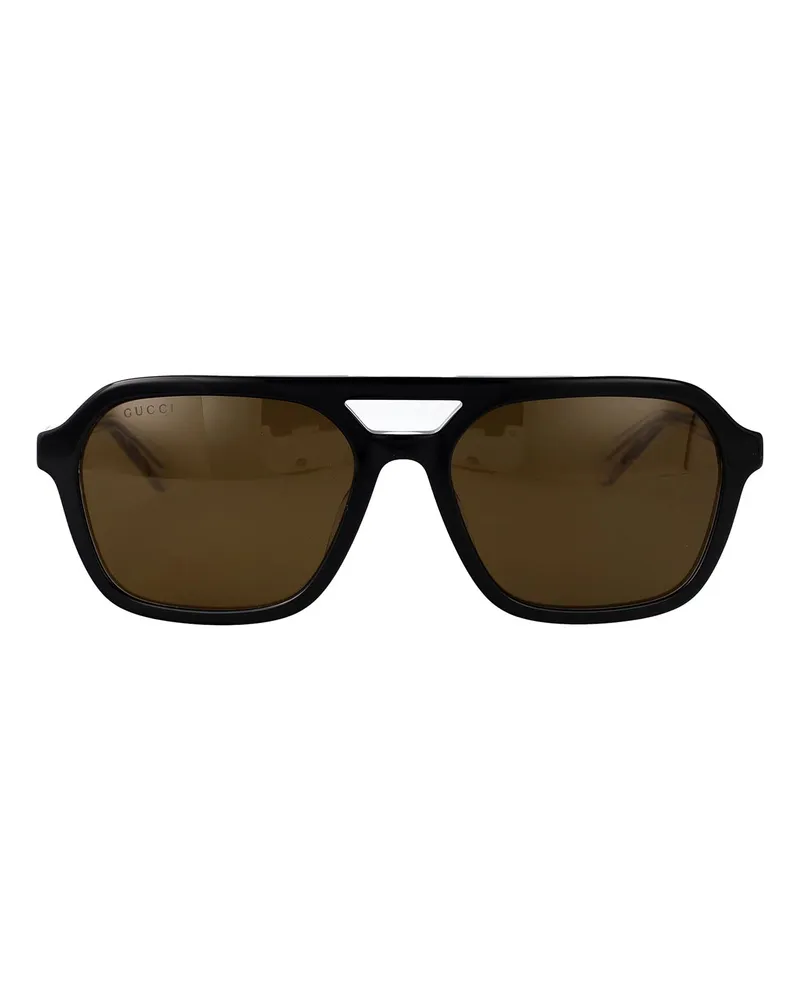Gucci Sonnenbrille - Schwarz Schwarz