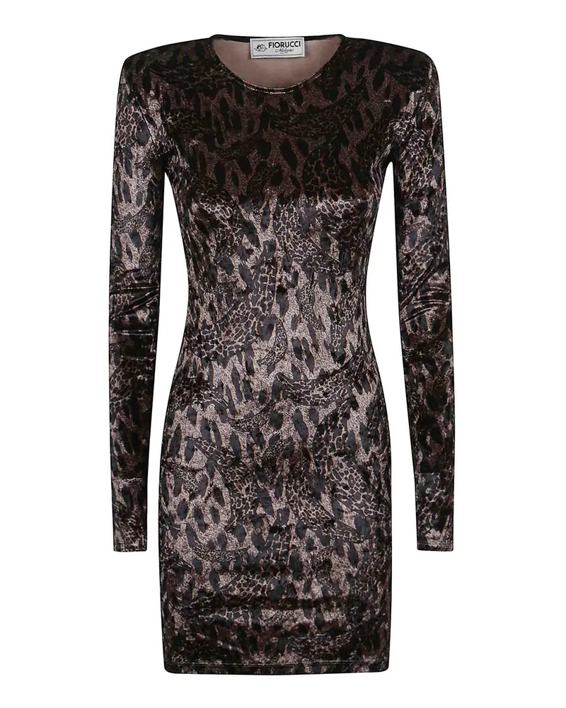 Fiorucci Kurzes Kleid - Braun Braun