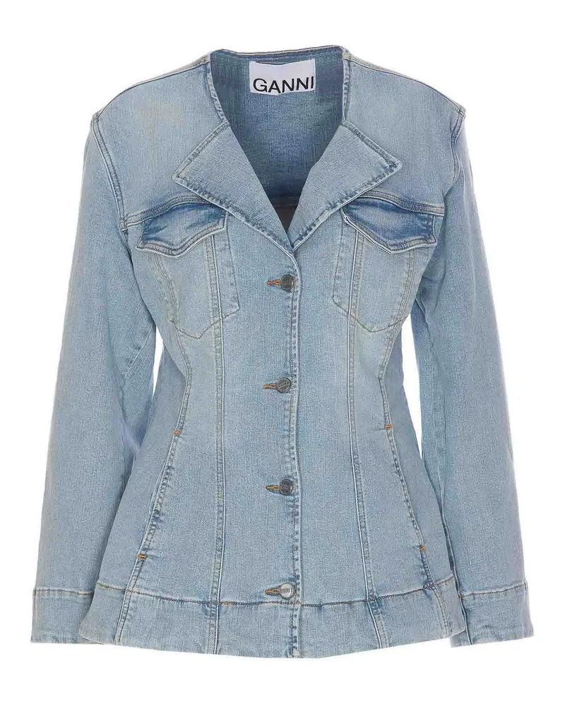 Ganni Jeansjacke - Denim Denim