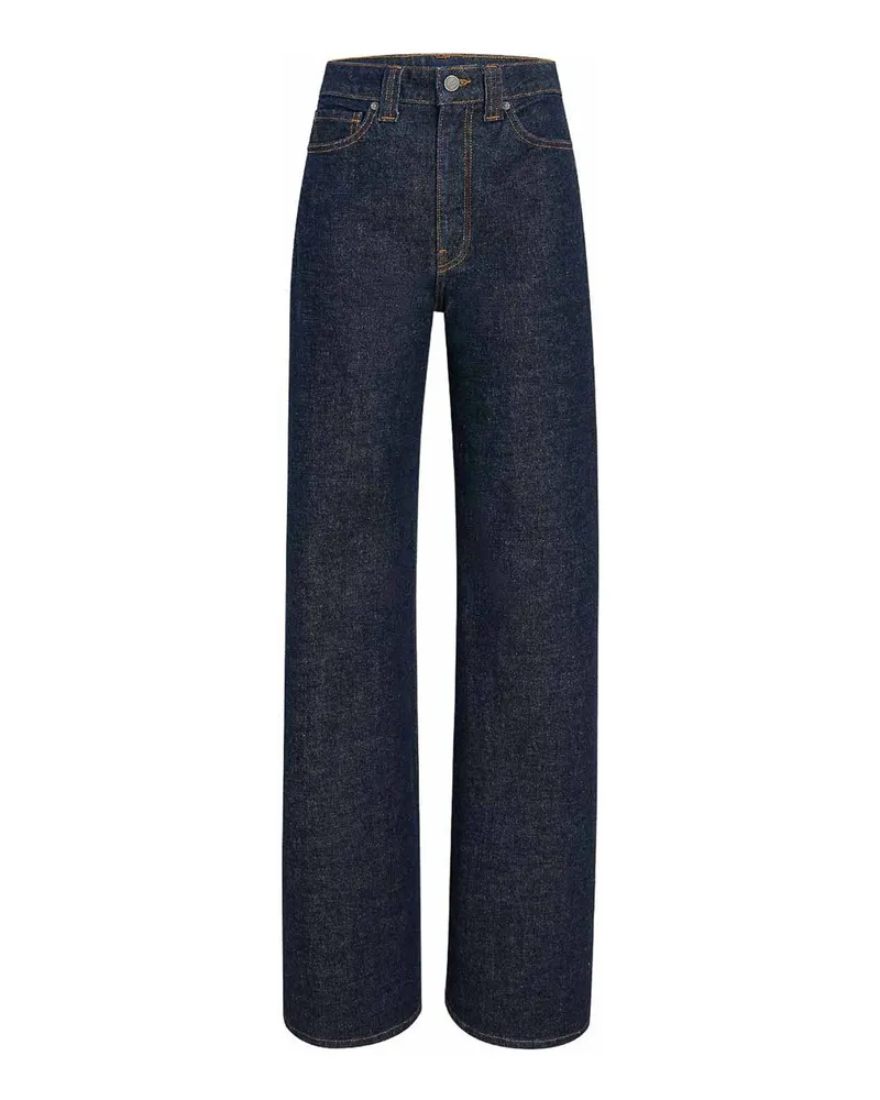 KHAITE Straight Leg Jeans - Blau Blau