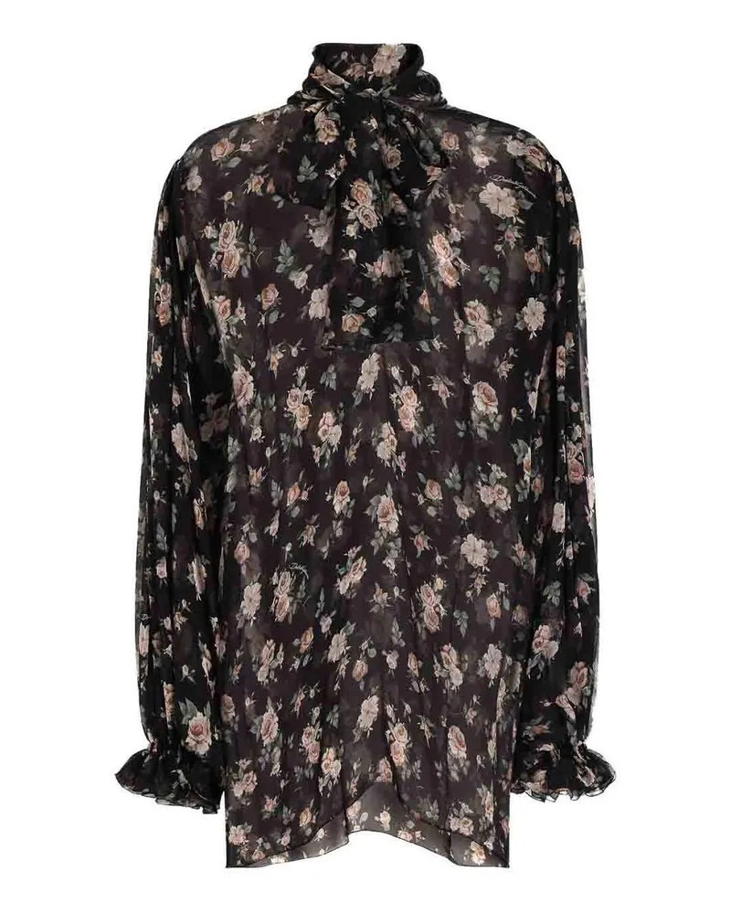 Dolce & Gabbana Bluse - Schwarz Schwarz