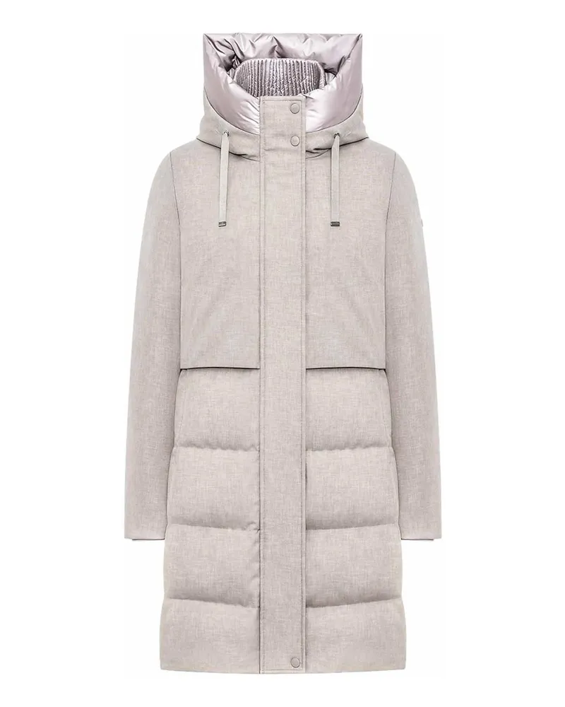 DUNO Daunenmantel - Beige Beige
