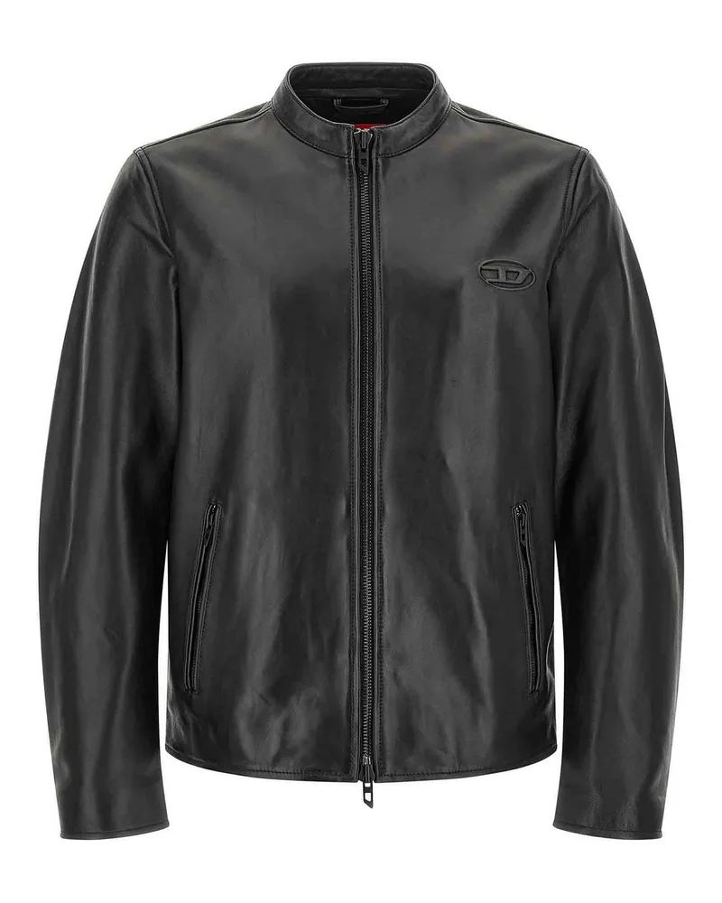 Diesel Casualjacke - Schwarz Schwarz