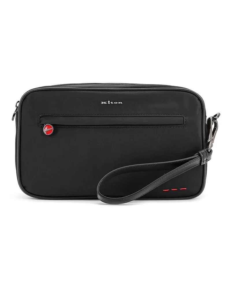 Kiton Clutch - Schwarz Schwarz