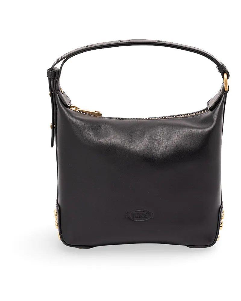 TOD'S Schultertasche - Schwarz Schwarz