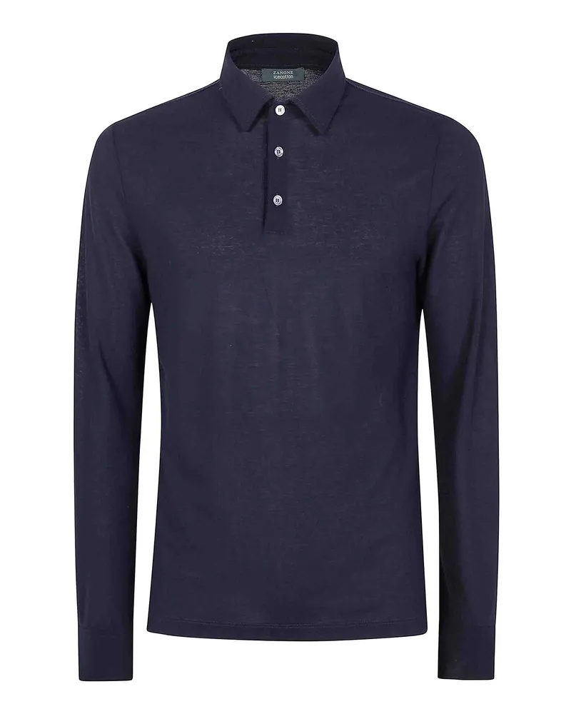 Zanone Poloshirt - Blau Blau