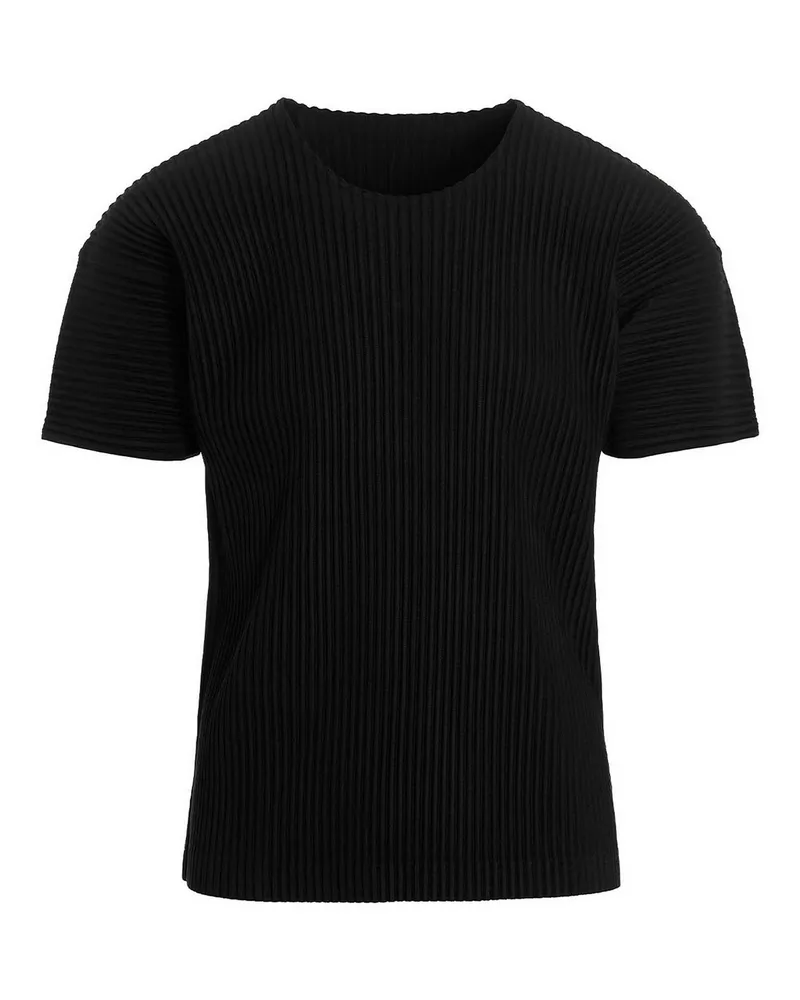 Issey Miyake T-Shirt - Schwarz Schwarz