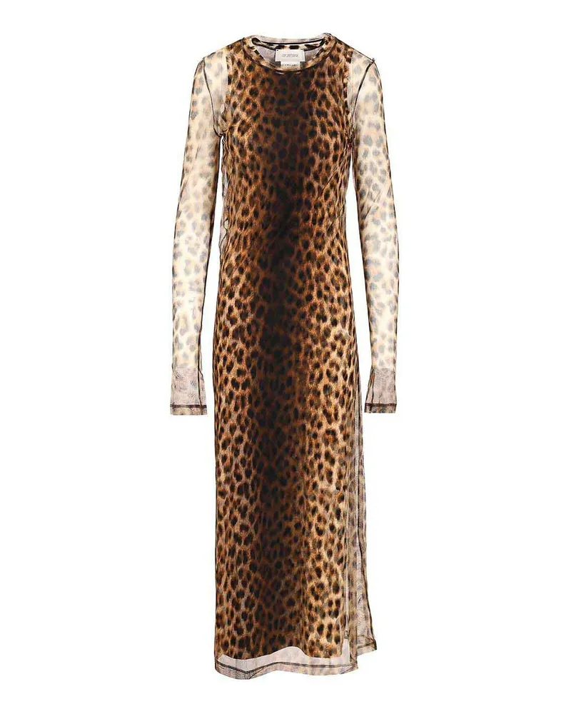 SPORTMAX Knielanges Kleid - Animal Animal