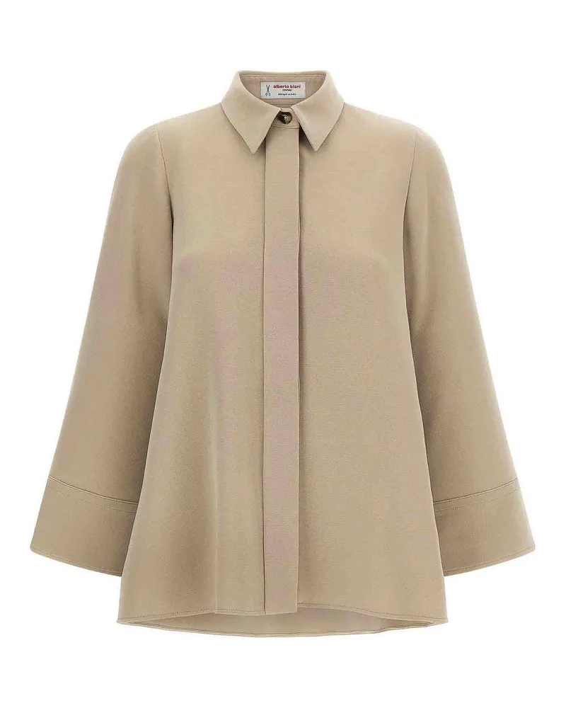 Alberto Biani Hemd - Beige Beige