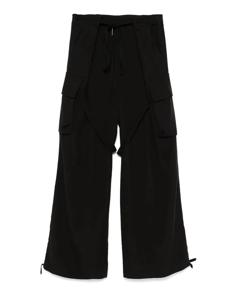 Ann Demeulemeester Casual Hose - Schwarz Schwarz