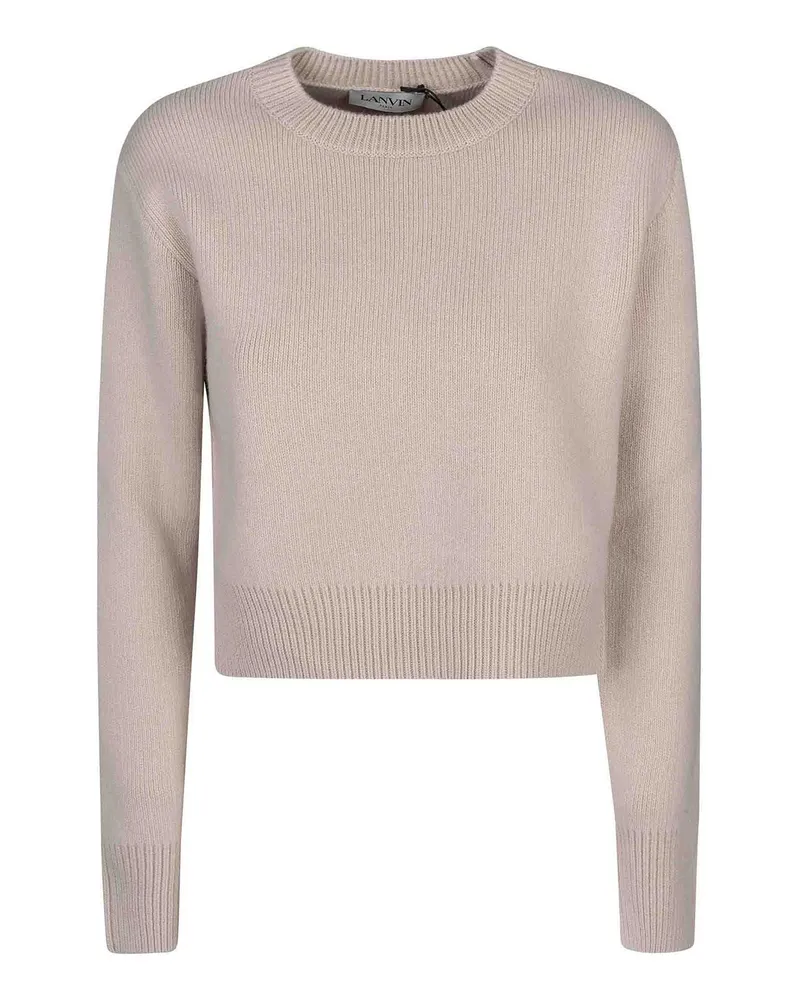 Lanvin Rundhalspullover - Schwarz Schwarz