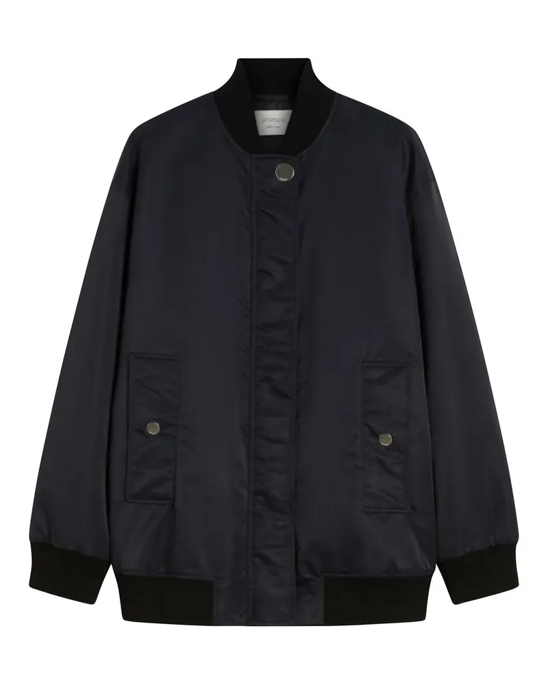 SPORTMAX Bomberjacke - Schwarz Schwarz