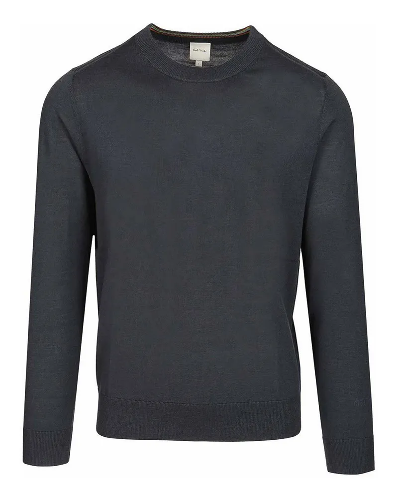 Paul Smith Rundhalspullover - Hellblau Hellblau