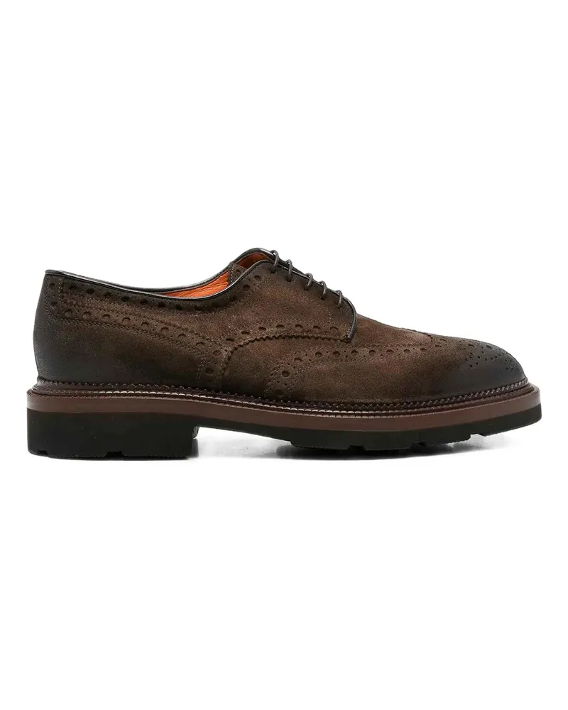 Santoni Ballerinas - Braun Braun