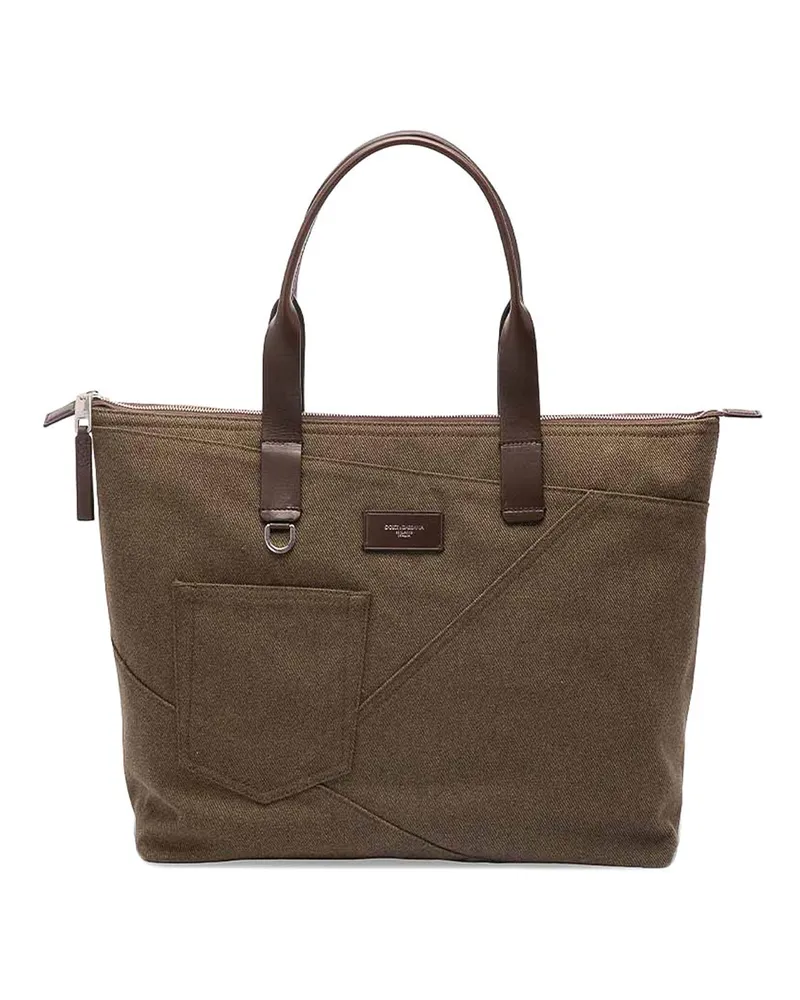 Dolce & Gabbana Shopper - Grün Grün