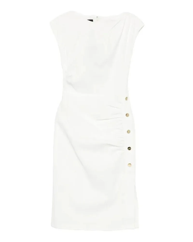 Pinko Knielanges Kleid - Weiß Weiß