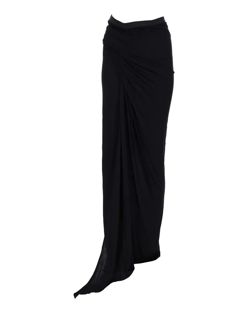 Rick Owens Langer Rock - Schwarz Schwarz