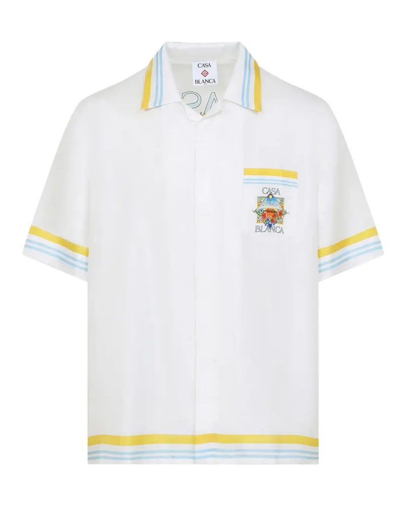 Casablanca Paris Hemd - Weiß Weiß