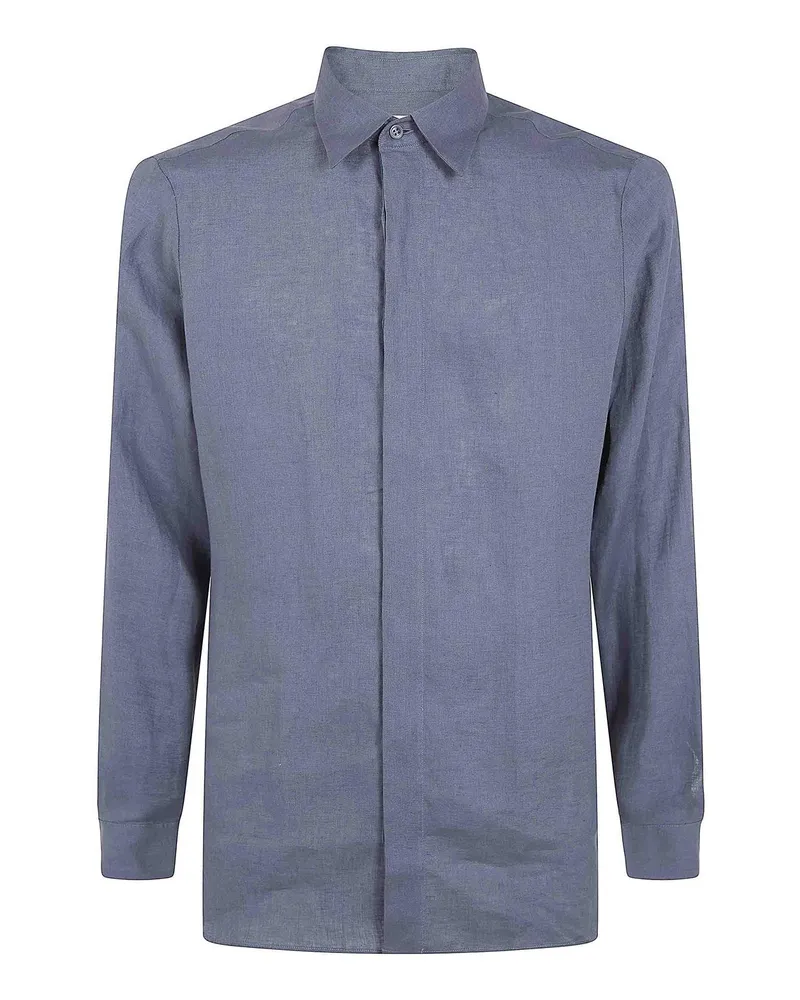 LARDINI Hemd - Grau Grau