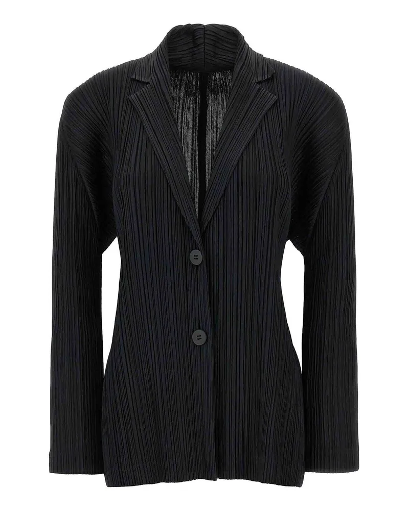 Issey Miyake Blazer - Schwarz Schwarz