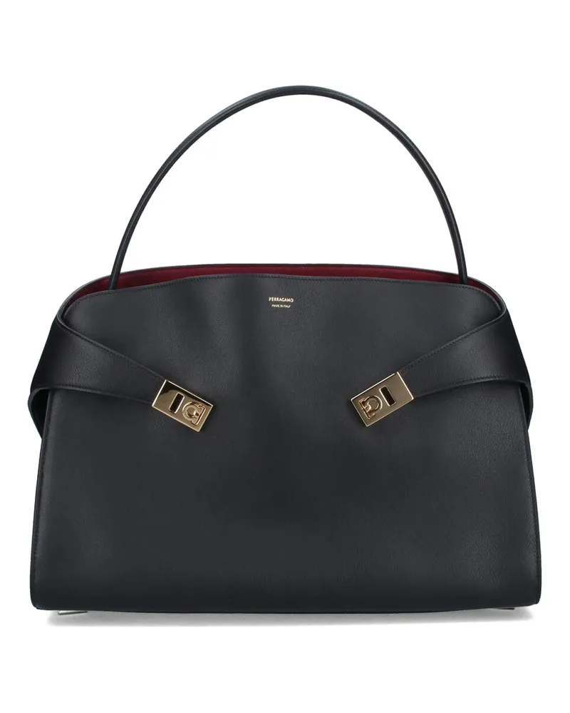 Ferragamo Schultertasche - Schwarz Schwarz