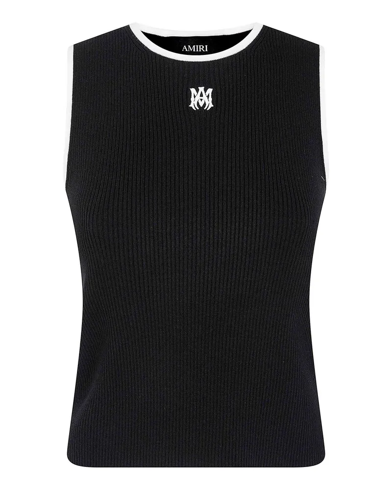 Amiri Top - Schwarz Schwarz