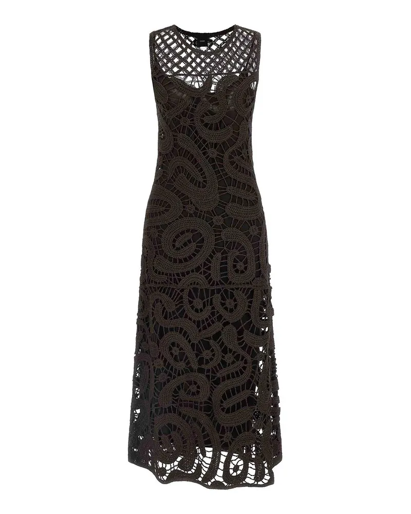 Pinko Knielanges Kleid - Braun Braun