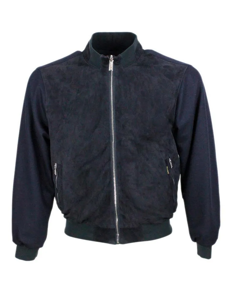 MOORER Casualjacke - Blau Blau
