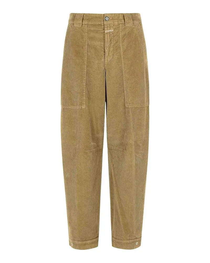 Closed Casual Hose - Beige Beige