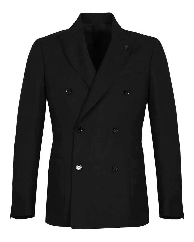 LARDINI Blazer - Schwarz Schwarz
