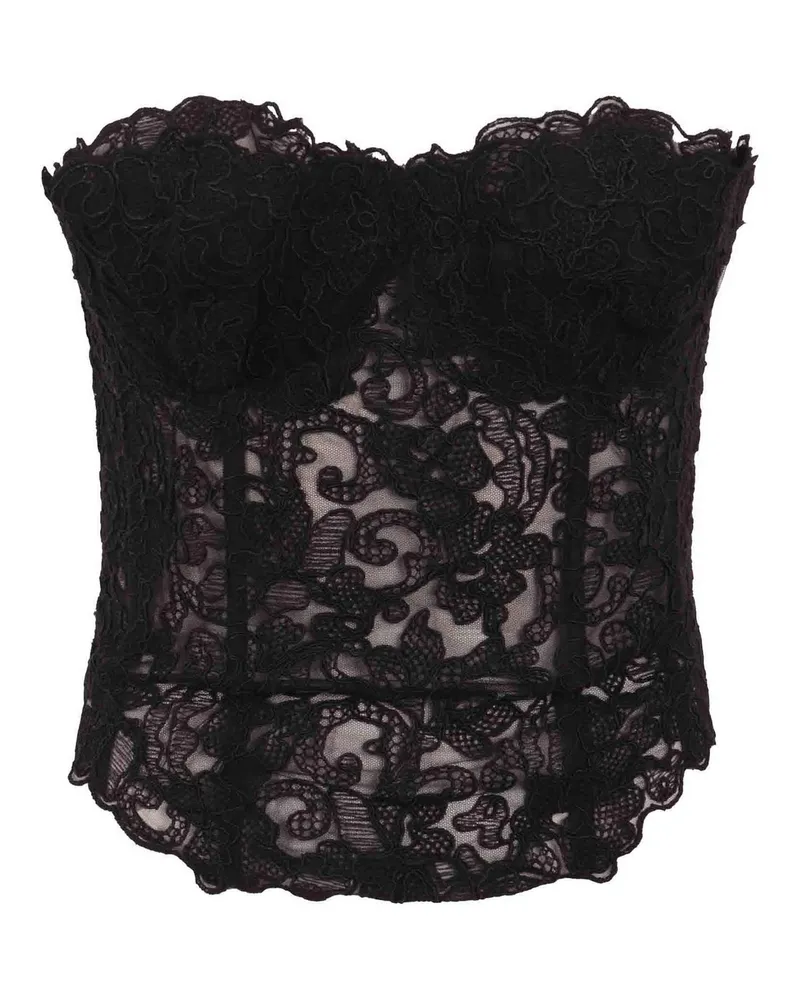 Ermanno Scervino Top - Schwarz Schwarz