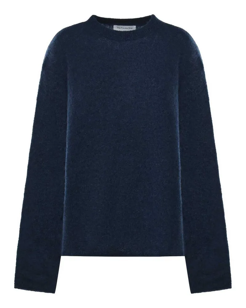 FRANKIE Shop Rundhalspullover - Dunkelblau Dunkelblau