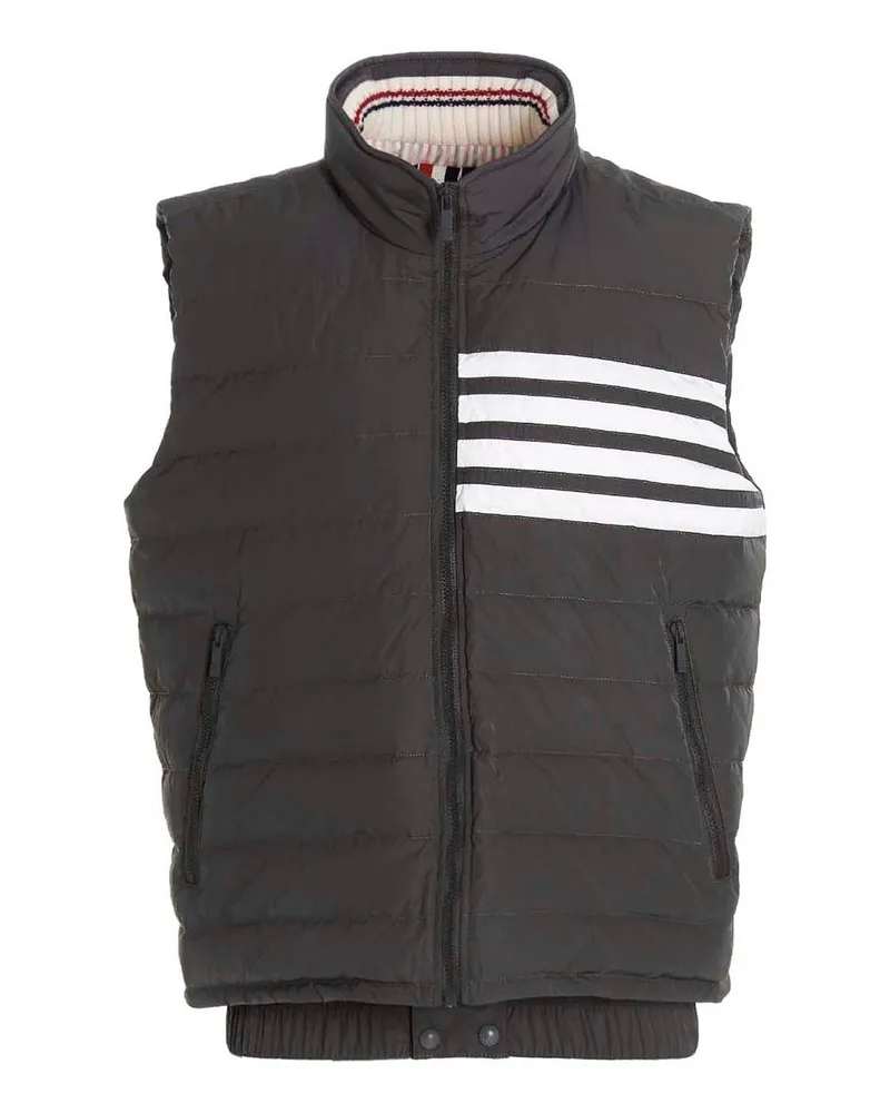 Thom Browne Daunenjacke - Grau Grau