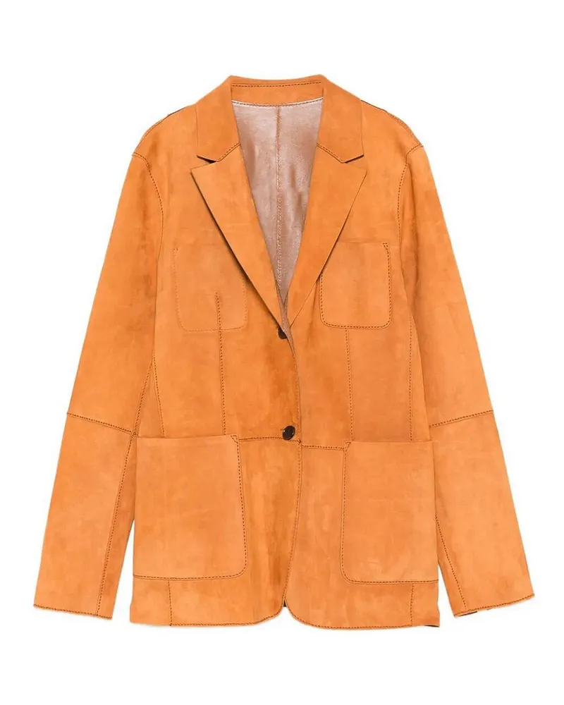 DESA Lederjacke - Beige Beige