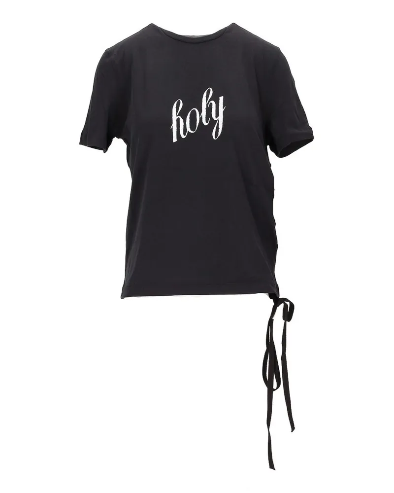 Ann Demeulemeester T-Shirt - Schwarz Schwarz