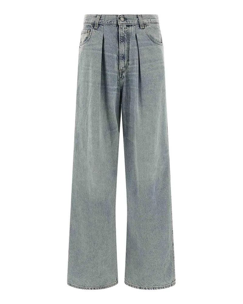 Haikure Straight Leg Jeans - Blau Blau