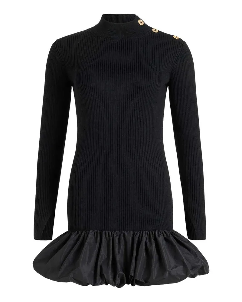 Patou Kurzes Kleid - Schwarz Schwarz