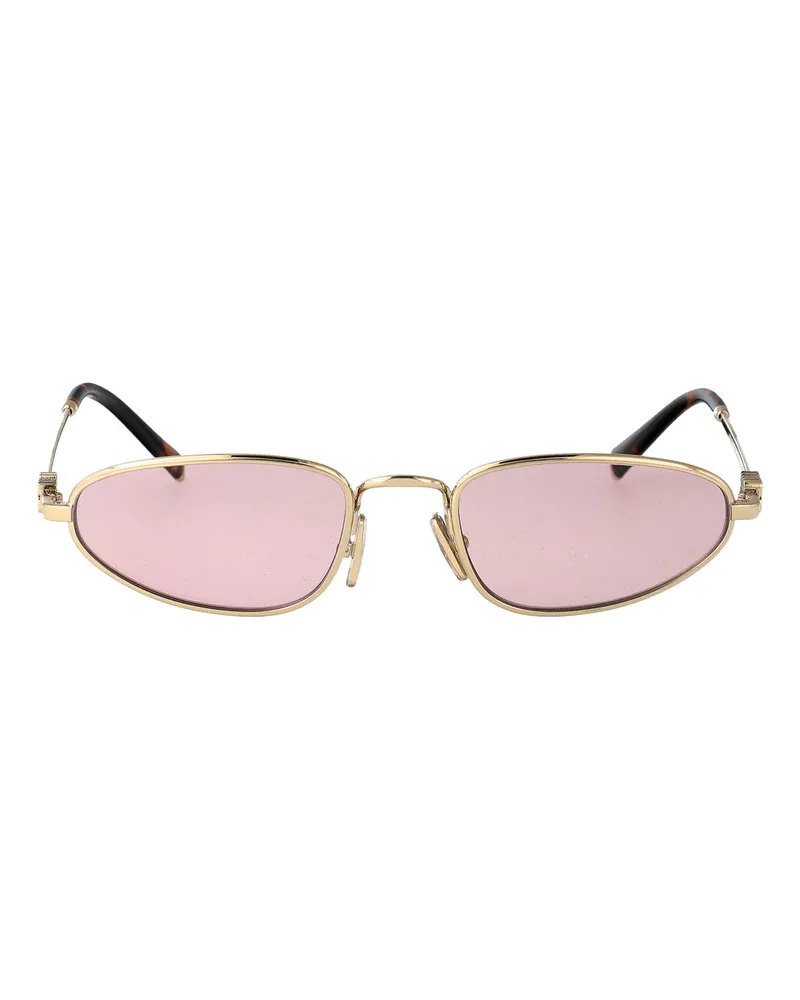 Miu Miu Sonnenbrille - Gold Gold