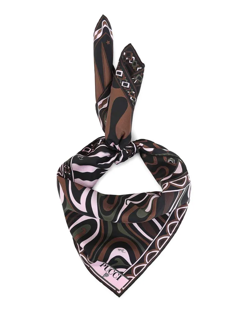 Emilio Pucci Stola - Hellbraun Hellbraun