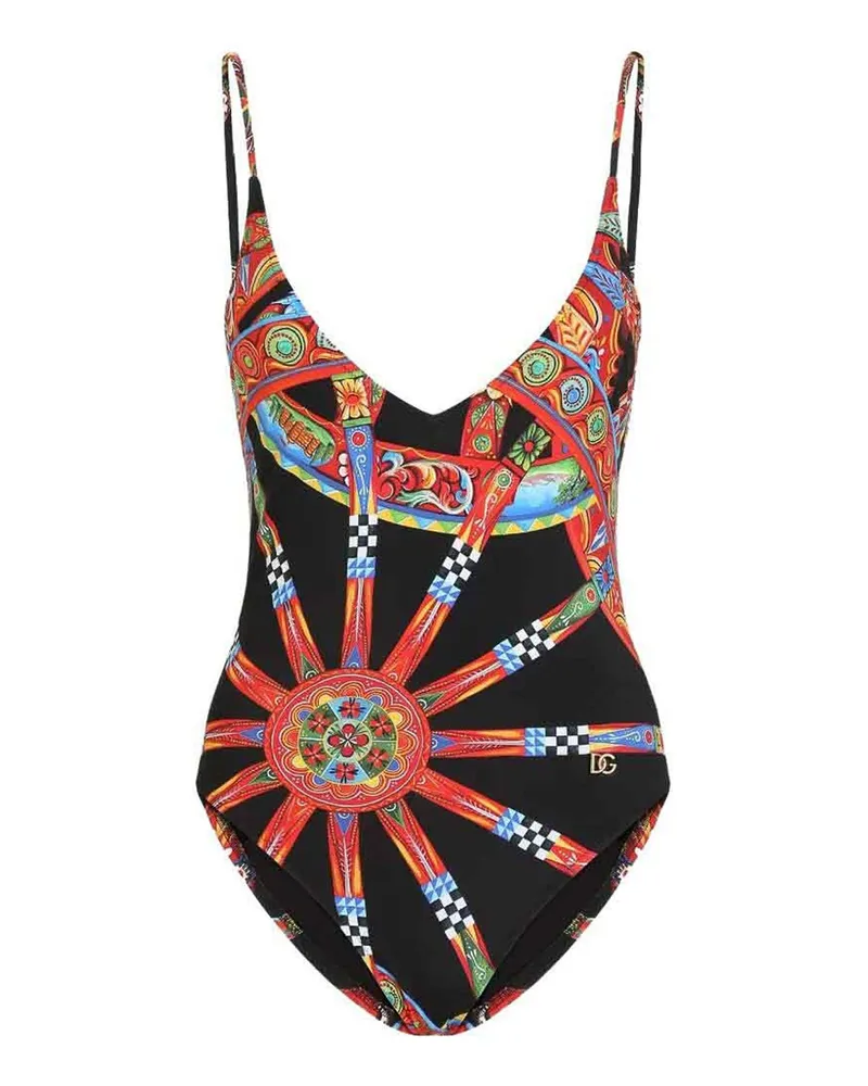 Dolce & Gabbana Badeanzug - Schwarz Schwarz