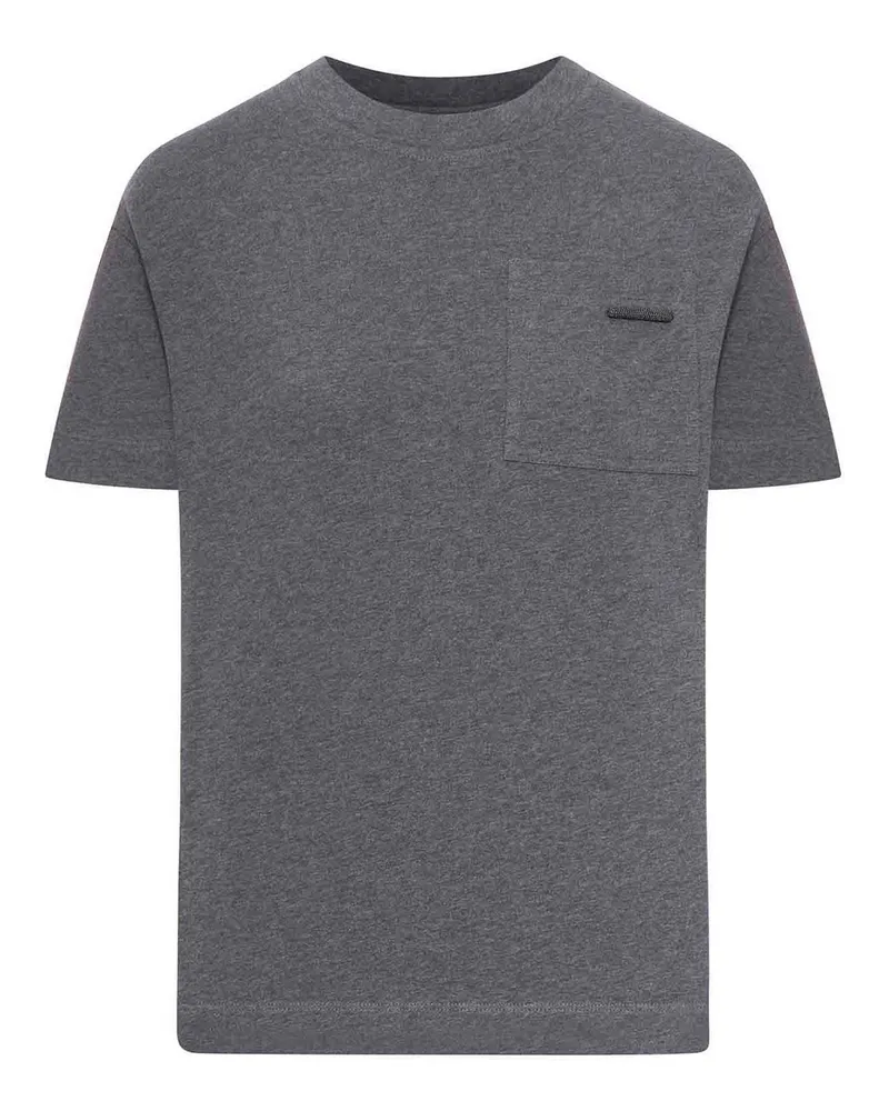 Brunello Cucinelli T-Shirt - Grau Grau